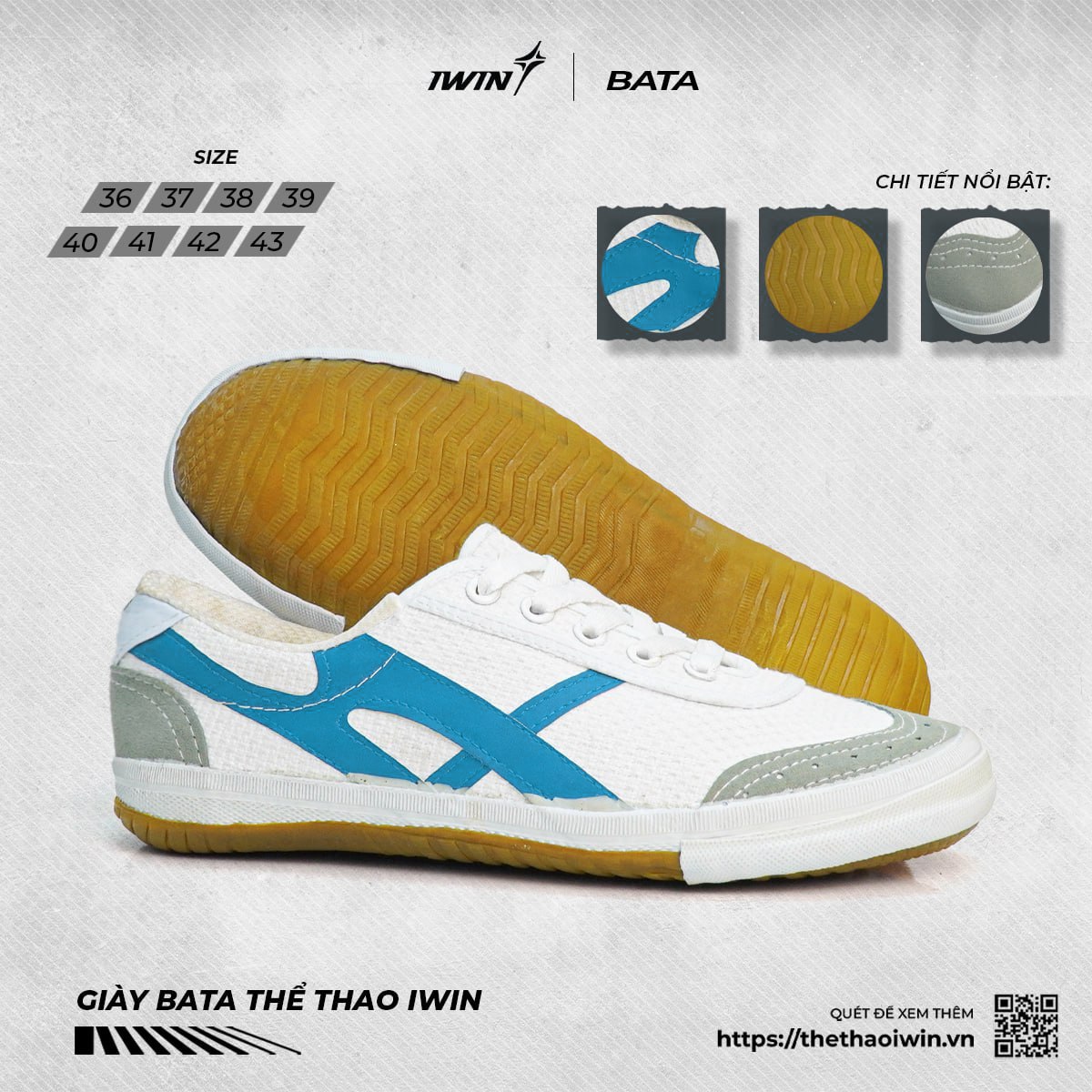 Giày BATA iWin - Hình ảnh 3