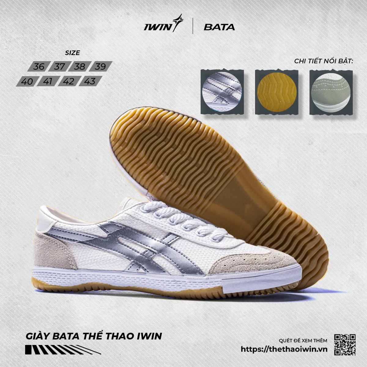 Giày BATA iWin - Hình ảnh 2